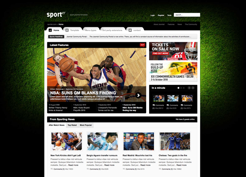 Joomla Template